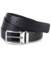 KP807 K-UP Classic Leather Belt Black colour image